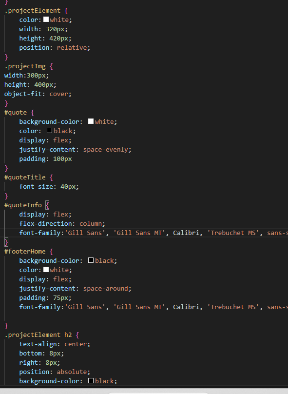 web development code